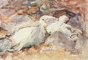 John Singer Sargent Violet Sleeping oil painting